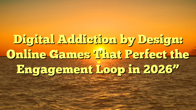 Digital Addiction by Design: Online Games That Perfect the Engagement Loop in 2026”
